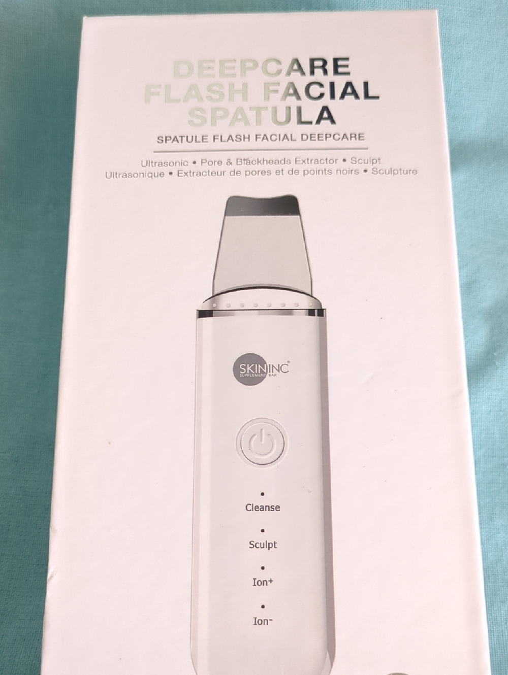 NIB Deepcare Facial Spatula Ultrasonic | Sculpt | Pore & Blackhead Extractor